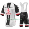 Fahrradbekleidung Radtrikot Kurzarm + Trägershorts 2018 Team Sunweb Damen N001 
